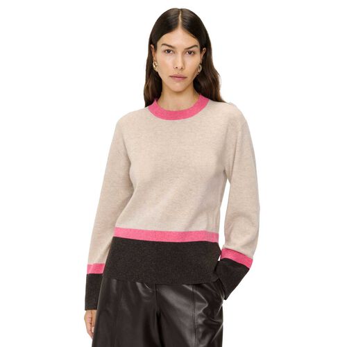 Veronika Maine Merino Colour Block Sweater